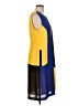 Assorted Brands 100% Polyester Color Block Yellow Casual Dress Size 12W - photo 4