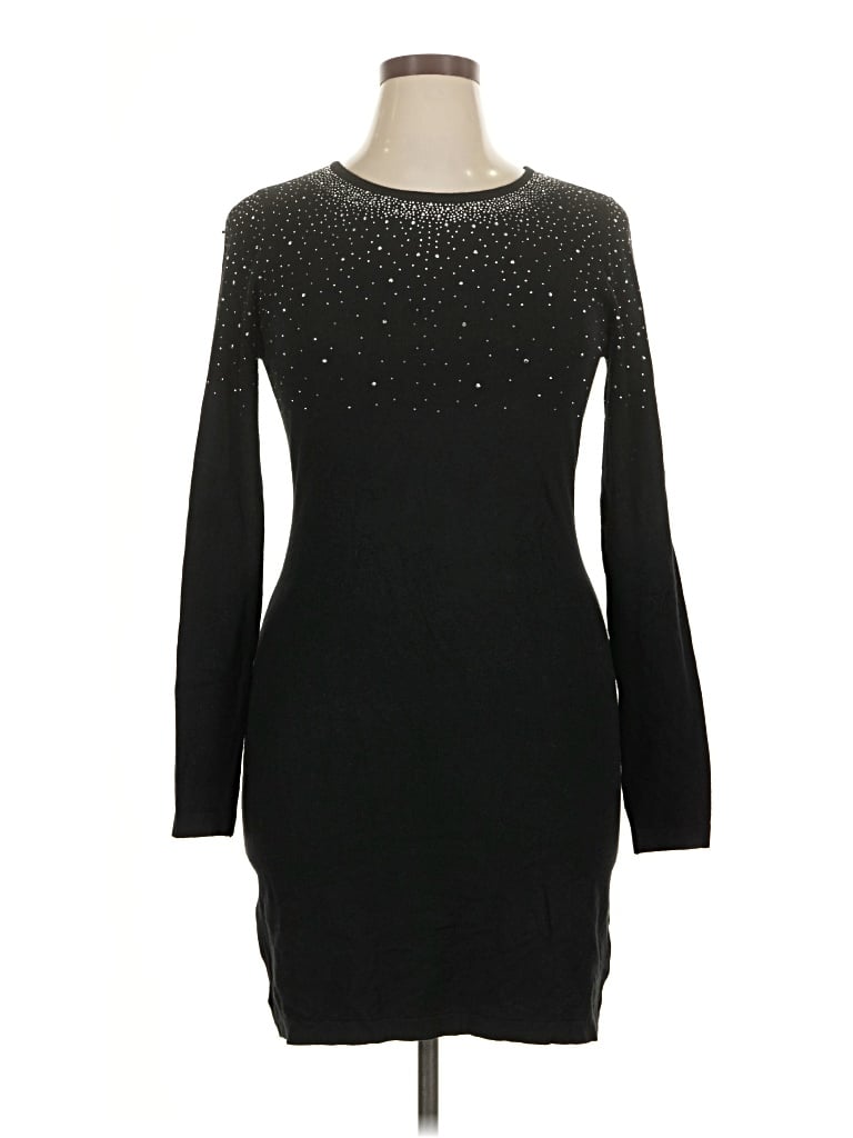 Pre-owned Bebe Cocktail Dress In Black