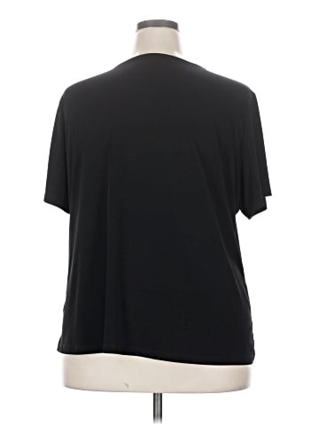 Susan Graver Short Sleeve T-Shirt (view 2)