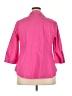 Lane Bryant Pink 3/4 Sleeve Button-Down Shirt Size 18 - photo 2