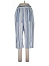 Alfred Dunner Stripes Blue Casual Pants Size 10 (petite) - photo 1