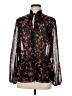 Nine West 100% Polyester Black Long Sleeve Blouse Size 6 - photo 1