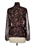 Nine West 100% Polyester Black Long Sleeve Blouse Size 6 - photo 2