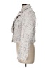 Aqua 100% Polyester Tweed White Blazer Size L - photo 5