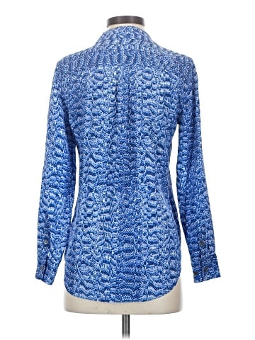 Equipment Long Sleeve Blouse (view 2)