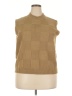Unbranded 100% Acrylic Tan Sweater Vest Size 2X - photo 1