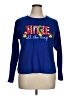 Project 100% Cotton Blue Long Sleeve T-Shirt Size XL - photo 1