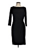 Evan Picone Solid Black Cocktail Dress Size 6 - photo 1