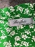 Berthie 100% Polyester Green 3/4 Sleeve Blouse Size 6 - photo 7