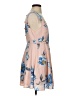 Lulus 100% Polyester Floral Tan Cocktail Dress Size XS - photo 4