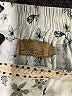 Skemo 100% Rayon Floral Silver Casual Pants Size XS - photo 4