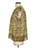 Chaus 100% Polyester Gold Sleeveless Blouse Size S - photo 5