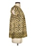 Chaus 100% Polyester Gold Sleeveless Blouse Size S - photo 4