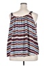 Lane Bryant 100% Polyester Blue Sleeveless Blouse Size 26 - photo 2