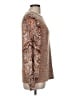 Shein Brown Long Sleeve Blouse Size 6 - photo 4