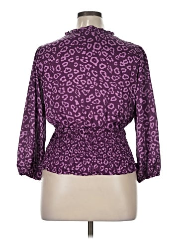 Eclair 3/4 Sleeve Blouse (view 2)