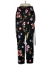 Express Floral Black Casual Pants Size 2S - photo 1