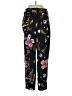 Express Floral Black Casual Pants Size 2S - photo 2