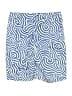 Melly M Print Blue Shorts Size 4 - photo 2