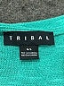 Tribal Teal Short Sleeve Top Size L - photo 7