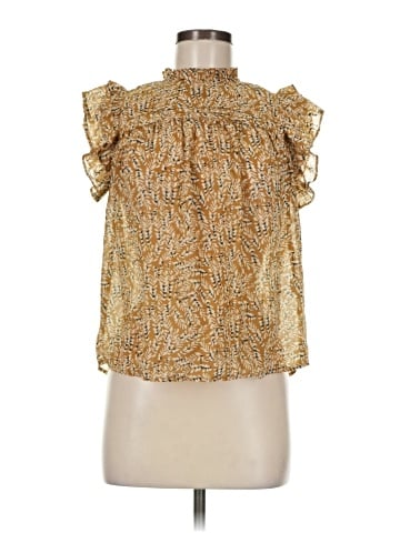 Pinch Sleeveless Blouse (view 1)