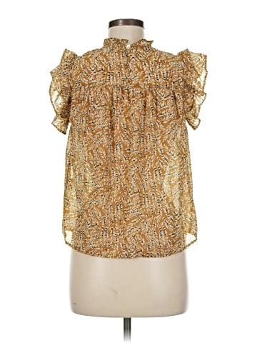 Pinch Sleeveless Blouse (view 2)