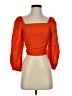 Express Orange 3/4 Sleeve Top Size XS - photo 1