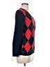 Tommy Hilfiger Argyle Red Pullover Sweater Size M - photo 4