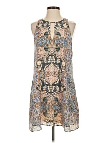 Lavender Brown Casual Dress (view 1)
