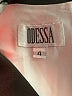 Bill Blass 100% Polyester White Cocktail Dress Size 4 - photo 7