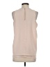 Adrienne Vittadini 100% Polyester Ivory Sleeveless Blouse Size S - photo 2