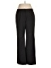 Le Suit 100% Polyester Solid Black Dress Pants Size 12 - photo 1