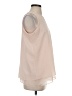 Adrienne Vittadini 100% Polyester Ivory Sleeveless Blouse Size S - photo 4