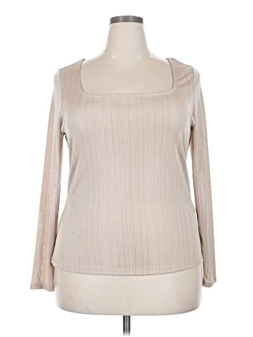 ELOQUII Long Sleeve T-Shirt (view 1)