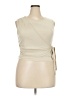 Yozy Tan Sleeveless Blouse Size XXL - photo 1