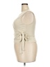 Yozy Tan Sleeveless Blouse Size XXL - photo 5