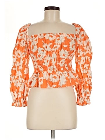 Olivaceous 3/4 Sleeve Blouse (view 1)