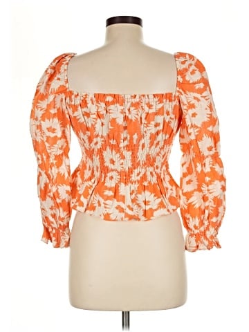 Olivaceous 3/4 Sleeve Blouse (view 2)