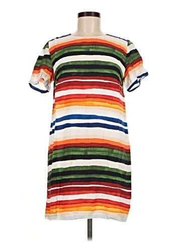 Olivaceous Casual Dress (view 1)
