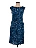 Connected Apparel Stars Blue Cocktail Dress Size 8 - photo 1