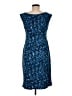Connected Apparel Stars Blue Cocktail Dress Size 8 - photo 2