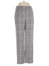 H&M Plaid Gray Casual Pants Size 2 - photo 1