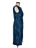 Connected Apparel Stars Blue Cocktail Dress Size 8 - photo 4