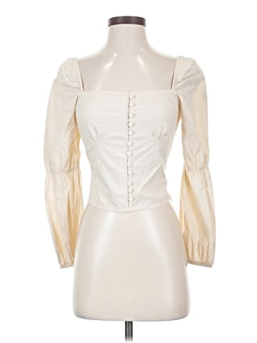 Bershka 3/4 Sleeve Blouse (view 1)
