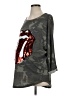 Queen B Gray 3/4 Sleeve Top Size S - photo 1