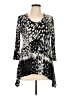 Rose + Olive Black 3/4 Sleeve Top Size L - photo 1