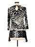 Rose + Olive Black 3/4 Sleeve Top Size L - photo 2