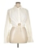 FRAME 100% Cotton Ivory Long Sleeve Blouse Size XL - photo 1
