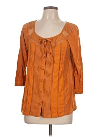 Deletta 3/4 Sleeve Blouse (view 1)