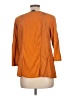 Deletta Orange 3/4 Sleeve Blouse Size L - photo 2